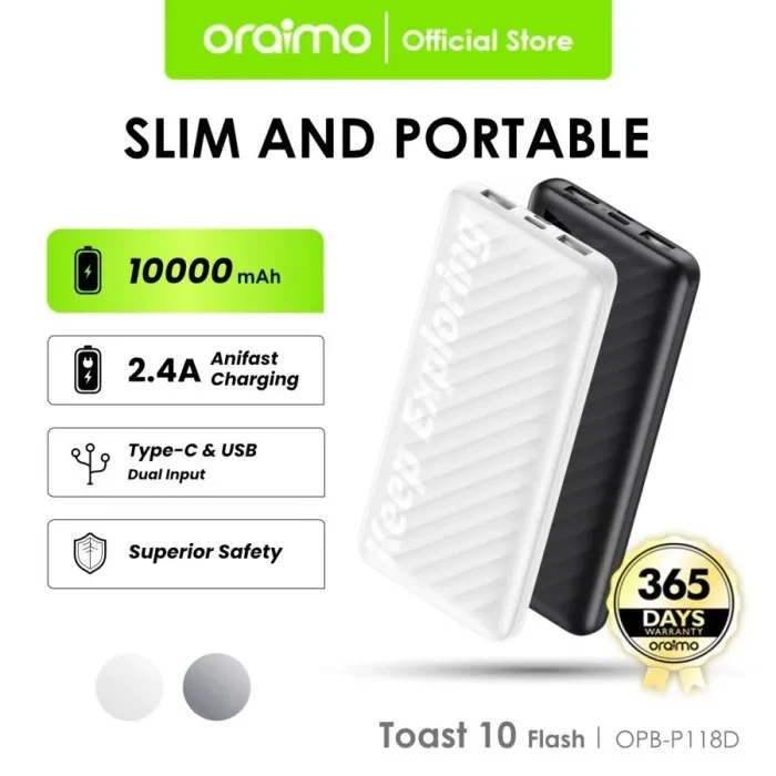 OPB-P118D POWER BANK ORAIMO